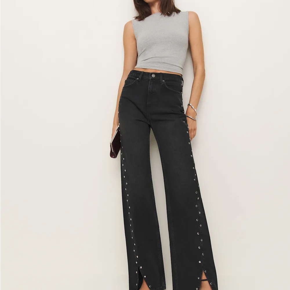 Cary High Rise Slouchy Straight Leg Jeans